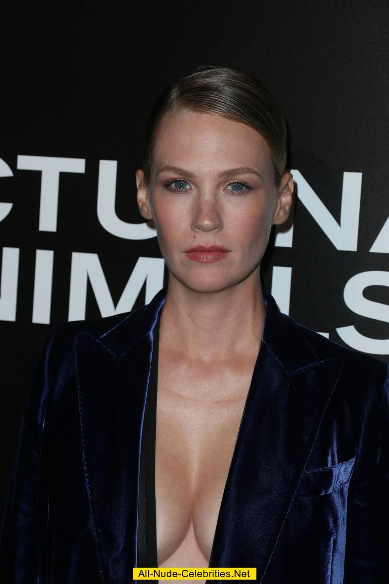 January Jones Cleavage